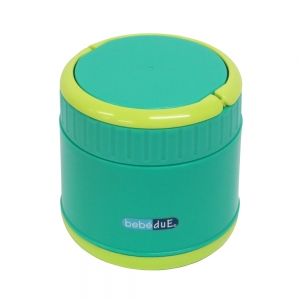 Pojemnik termiczny na jedzenie C&F Bebedue; zielony; 300 ml